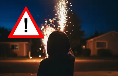 Estos son los accidentes más comunes por pirotecnia en niños en Nuevo León, ¿cómo prevenirlos?