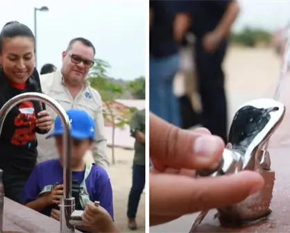 ¿Dónde hay agua purificada gratuita en La Paz? Ya opera el segundo bebedero Bienestar en El Piojillo