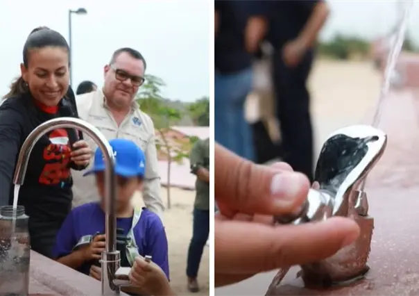 ¿Dónde hay agua purificada gratuita en La Paz? Ya opera el segundo bebedero Bienestar en El Piojillo