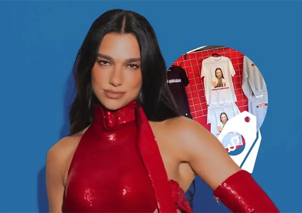 Dua Lipa lanza su merch oficial para CDMX y estos son los precios