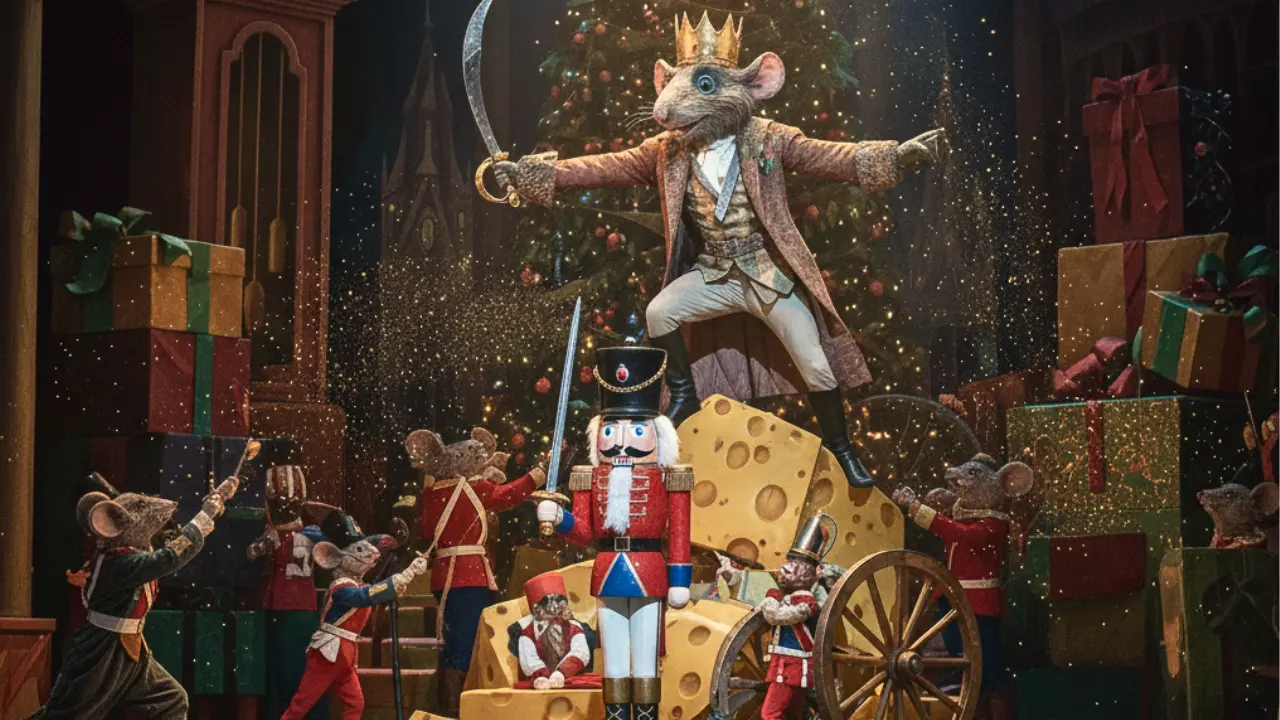 “El Cascanueces y el Rey Ratón” presentación de ballet en el Teatro Morelos en Edomex | Gemini IA