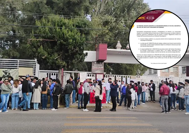 Maestros del Tecnológico de Durango descartan clases en línea pese al anuncio de la Dirección