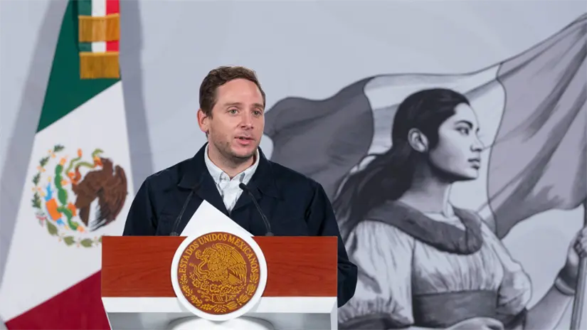 Eduardo Clark en la presentación de Farmacias del Bienestar llegan al Estado de México  | Foto Presidencia 