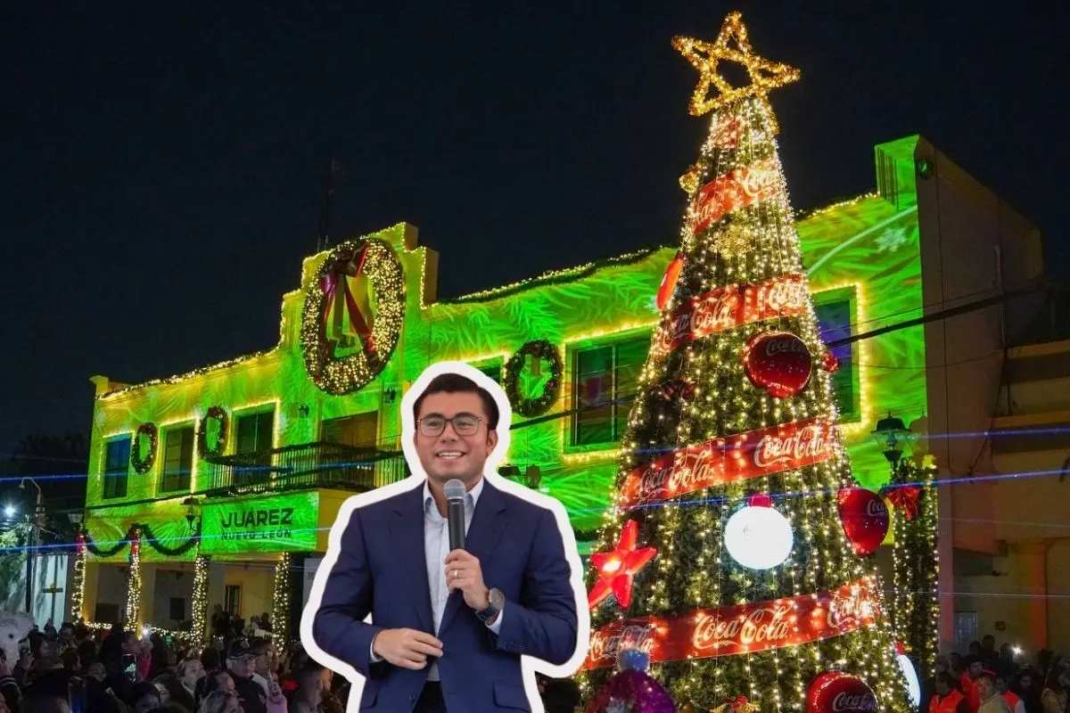 El alcalde de Juárez, Félix Arratia Cruz, aseguró que esta Navidad será inolvidable para todas las familias juarenses. Foto: Gobierno de Juárez