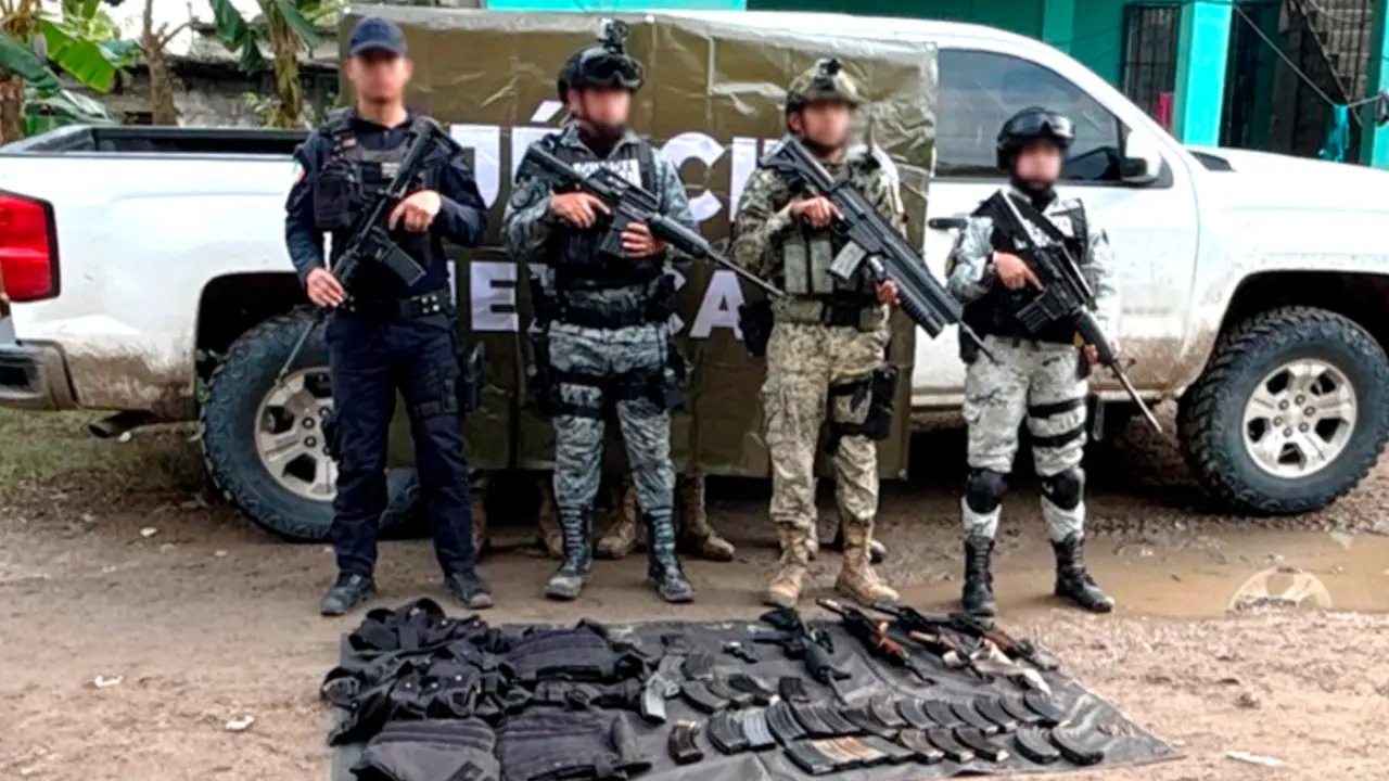 Las autoridades detallaron que estas acciones se enmarcan en los cuatro ejes de la Estrategia Nacional de Seguridad/Foto: Gabinete de Seguridad