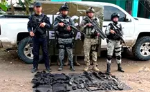 Operativo federal revienta laboratorios y asegura arsenal en 7 estados