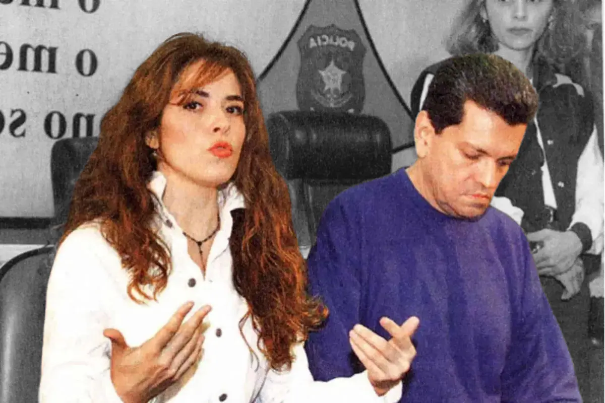 Gloria Trevi y Sergio Andrade en audiencia (Foto: Facebook, En Perra / Canva)