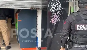 Boquete en negocio de tragamonedas en Monterrey: ladrones roban 250 mil pesos en pleno centro