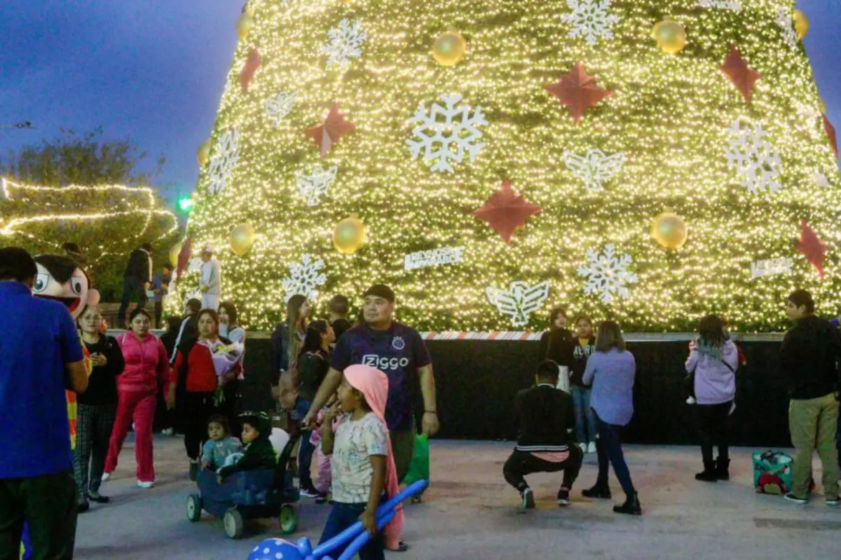 Municipios y cabeceras ya preparan luces, espectáculos y decoraciones para recibir a familias, niños y visitantes con espíritu festivo. Foto: Ayuntamiento Reynosa