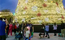 Llegó la magia: ya hay fechas para el encendido de los pinos navideños gigantes en Tamaulipas