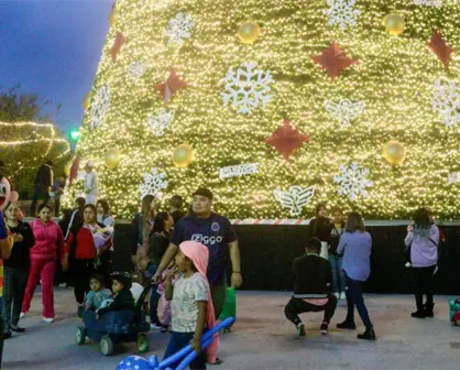 Llegó la magia: ya hay fechas para el encendido de los pinos navideños gigantes en Tamaulipas
