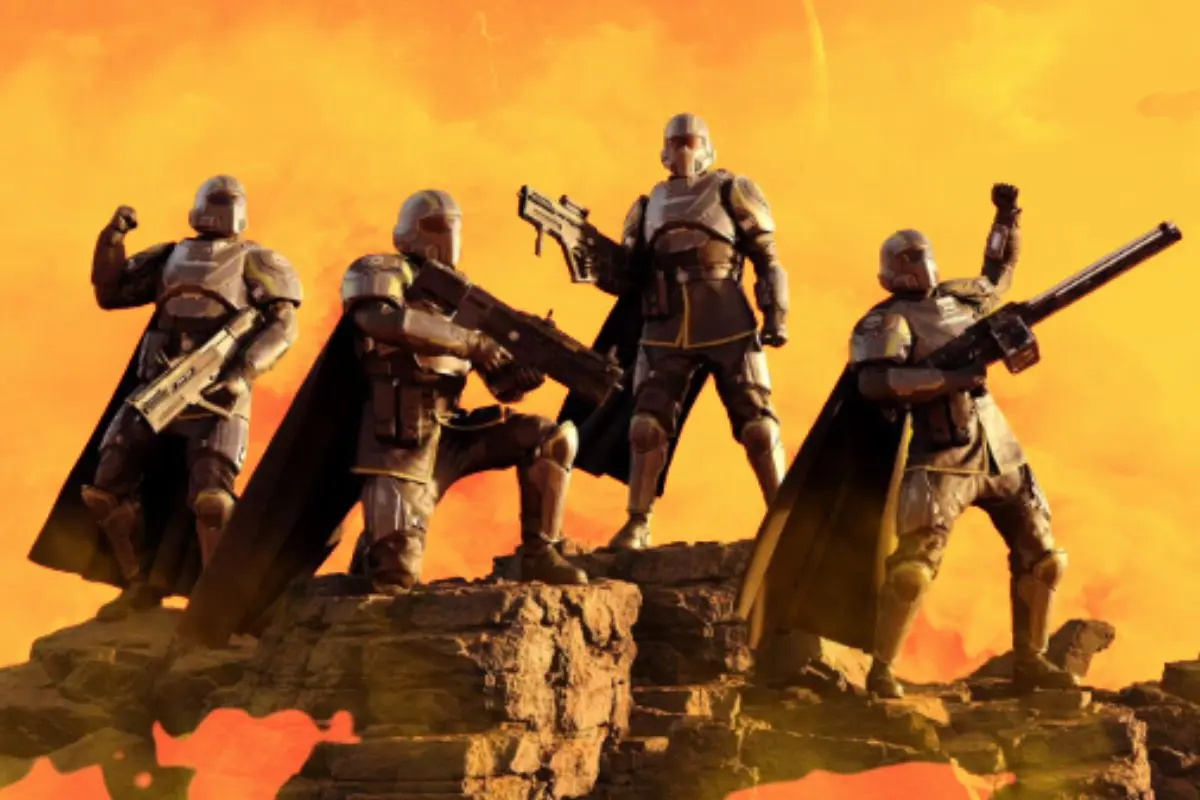 Helldivers tiene dos entregas desarrolladas por Arrowhead Game Studios. FOTO: CANVA/IMDb/Sony Interactive Entertainment