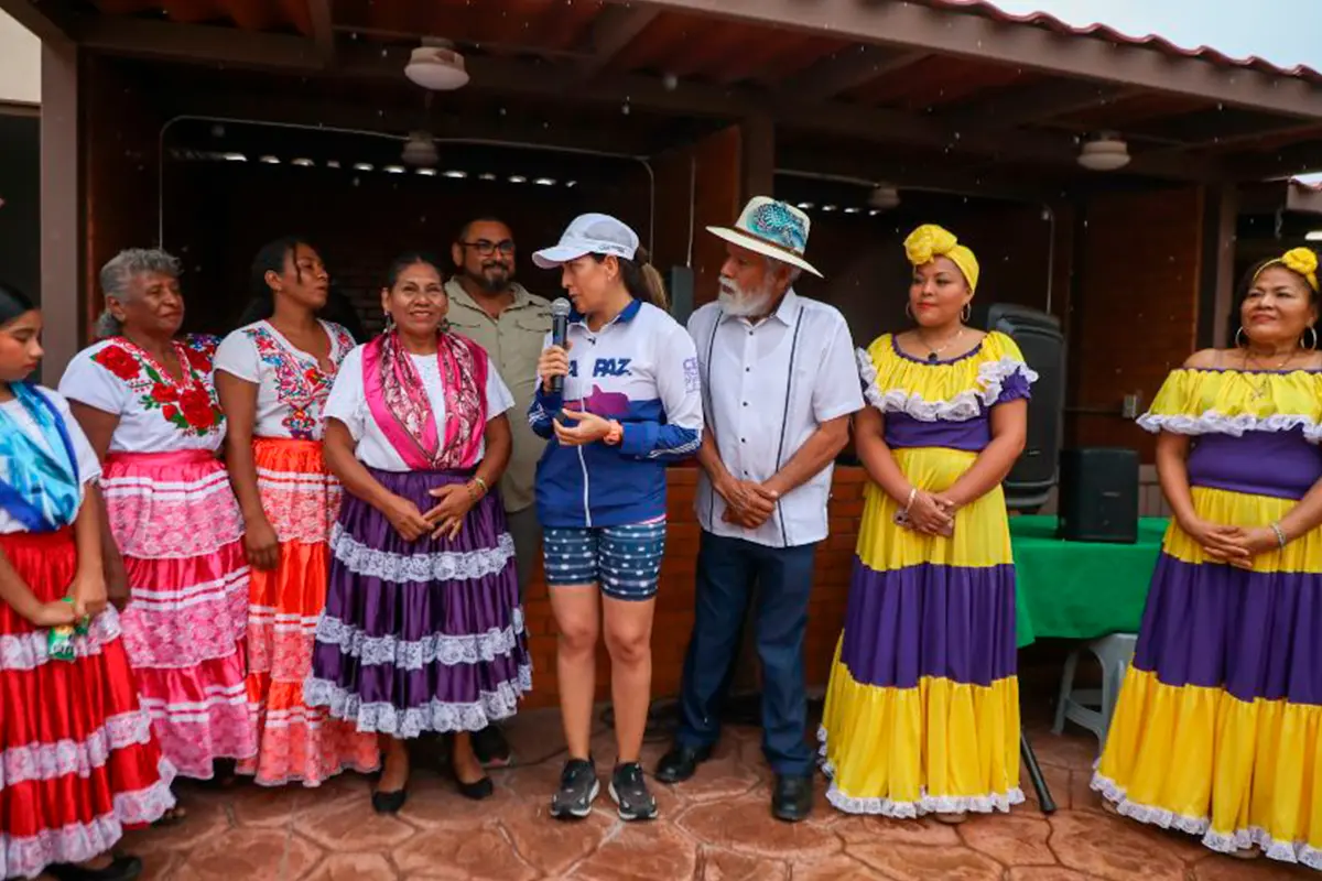 La Alcaldesa Milena Quiroga Romero fue la encargada de inaugurar este espacio. Foto: Ayuntamiento de La Paz.