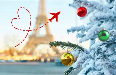 ¿Navidad en París? Esto te cuesta el vuelo desde Durango hasta la capital de Francia