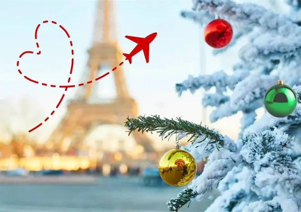 ¿Navidad en París? Esto te cuesta el vuelo desde Durango hasta la capital de Francia