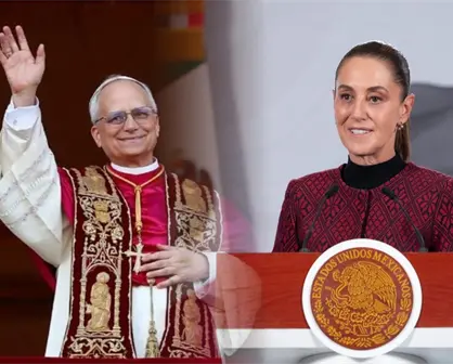 Claudia Sheinbaum busca llamada con el Papa León XIV: aún sin confirmación de visita a México