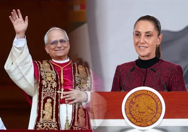 Claudia Sheinbaum busca llamada con el Papa León XIV: aún sin confirmación de visita a México