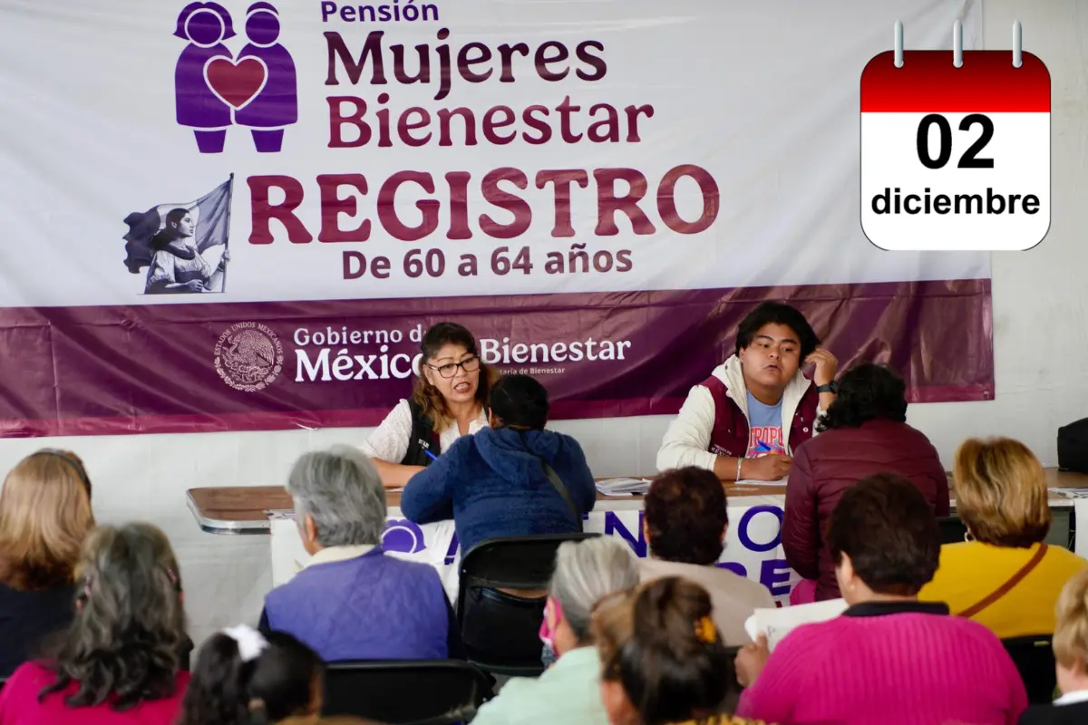 Pensión Bienestar: ¿Qué adultos mayores se registran hoy 2 de diciembre de 2025? Foto: Gobierno de México | Canva