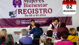 Pensión Bienestar: ¿Qué adultos mayores se registran hoy 2 de diciembre de 2025?