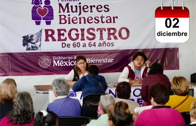 Pensión Bienestar: ¿Qué adultos mayores se registran hoy 2 de diciembre de 2025?