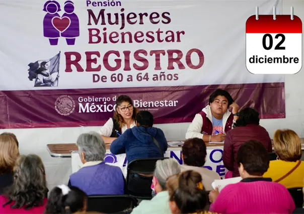 Pensión Bienestar: ¿Qué adultos mayores se registran hoy 2 de diciembre de 2025?