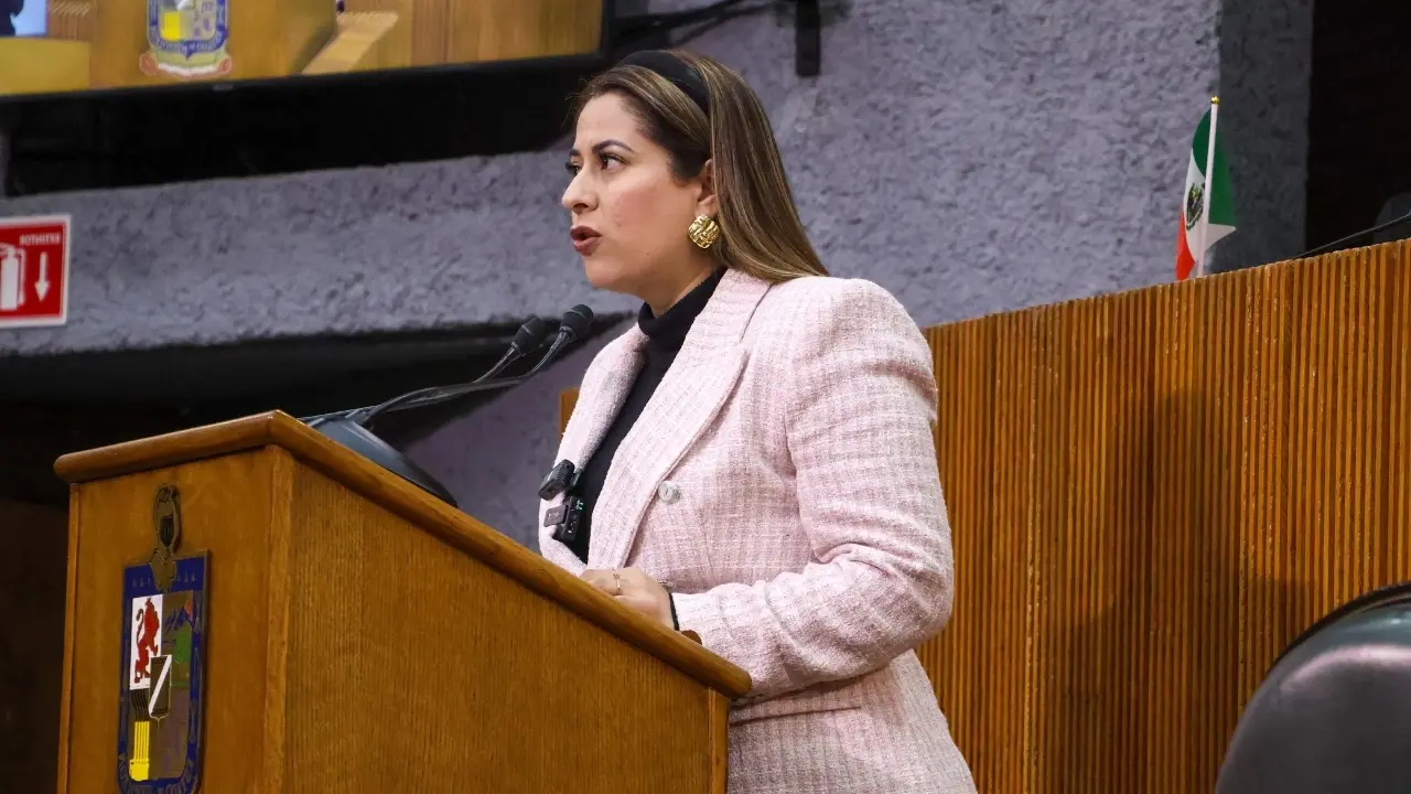 La Vice Coordinadora del Grupo Legislativo de Morena, Bere Martínez. Foto: Congreso de Nuevo León