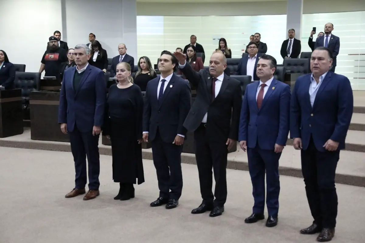 Las y los diputados de Tamaulipas tomaron protesta al nuevo titular de la Fiscalía General de Justicia de Tamaulipas Foto: Carlos García