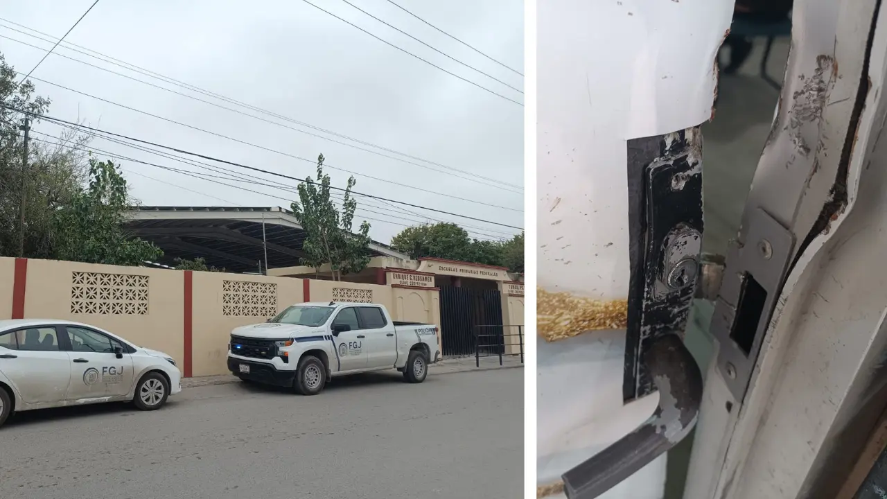 La escuela primaria Tamaulipas vuelve a ser víctima de la delincuencia, esta vez se llevaron más pertenencias | Foto: Facebook
