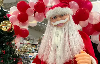 Navidad 2025 en Saltillo: Reaparece Santa Claus embrujado de Soriana 