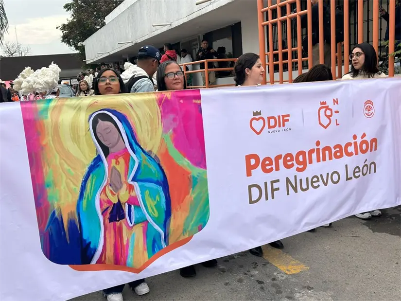 imagen recuadro Una nueva obra se unirá a la celebración espiritual de la peregrinación anual hacia la Basílica de Guadalupe en Nuevo León. Foto: Jorge López