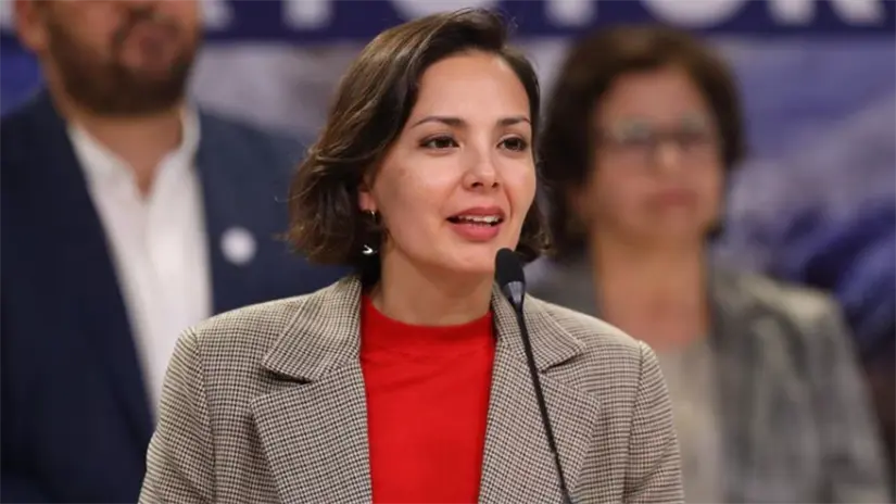 La ministra de las Culturas, las Artes y el Patrimonio, Carolina Arredondo Marzán, FOTO: X (@EmbaChileMX)