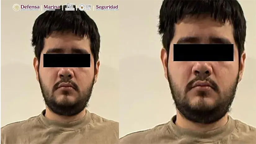 Gustavo Antonio “N”, alias “Tavo”, presunto líder de una célula del Cártel de los Beltrán Leyva en Tijuana, FOTO: X (@OHarfuch)