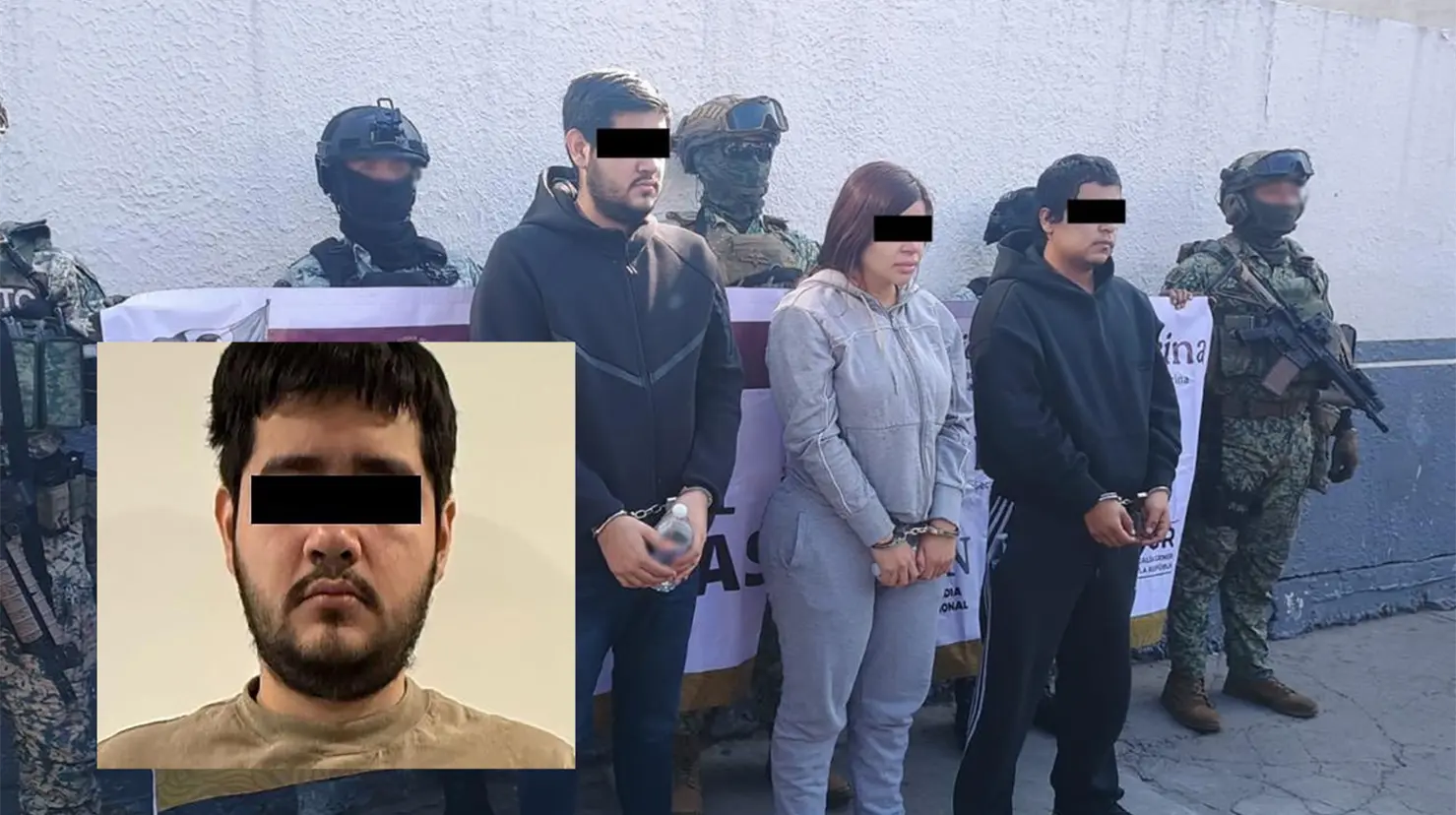 Detienen a Gustavo N, presunto líder de una célula de los Beltrán Leyva y a dos persona más del mismo cartel, FOTO: | X -@OHarfuch |