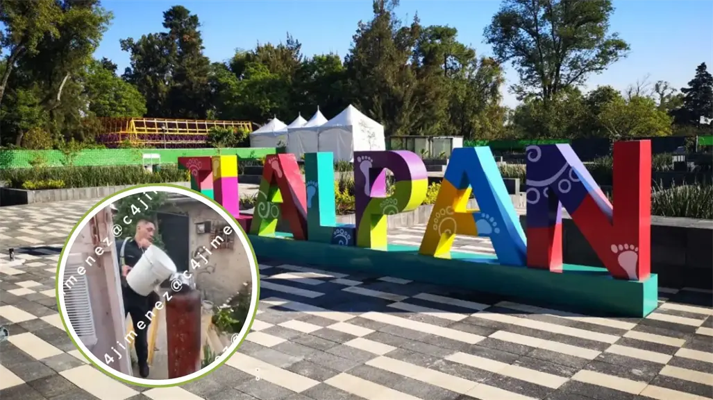 VIDEO | Hombre atrapado en explosión por fuga de gas en Tlalpan es rescatado por policías de CDMX