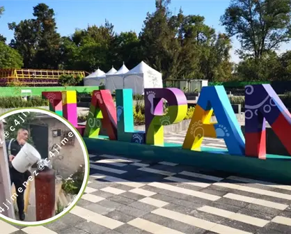 VIDEO | Hombre atrapado en explosión por fuga de gas en Tlalpan es rescatado por policías de CDMX