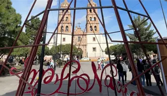 Durango se prepara con el alumbrado navideño 2025