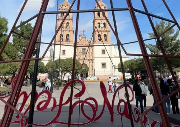 Durango se prepara con el alumbrado navideño 2025