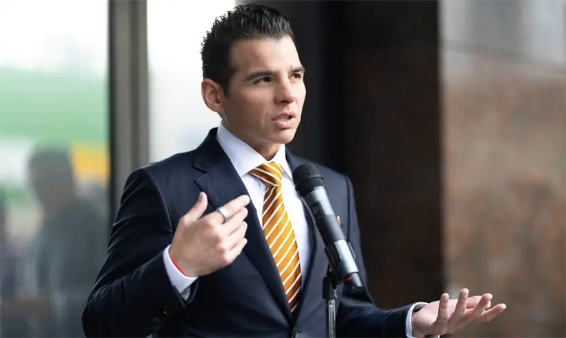 imagen recuadro Secretario General de Gobierno, Miguel Ángel Flores Serna. Foto: Cortesía.