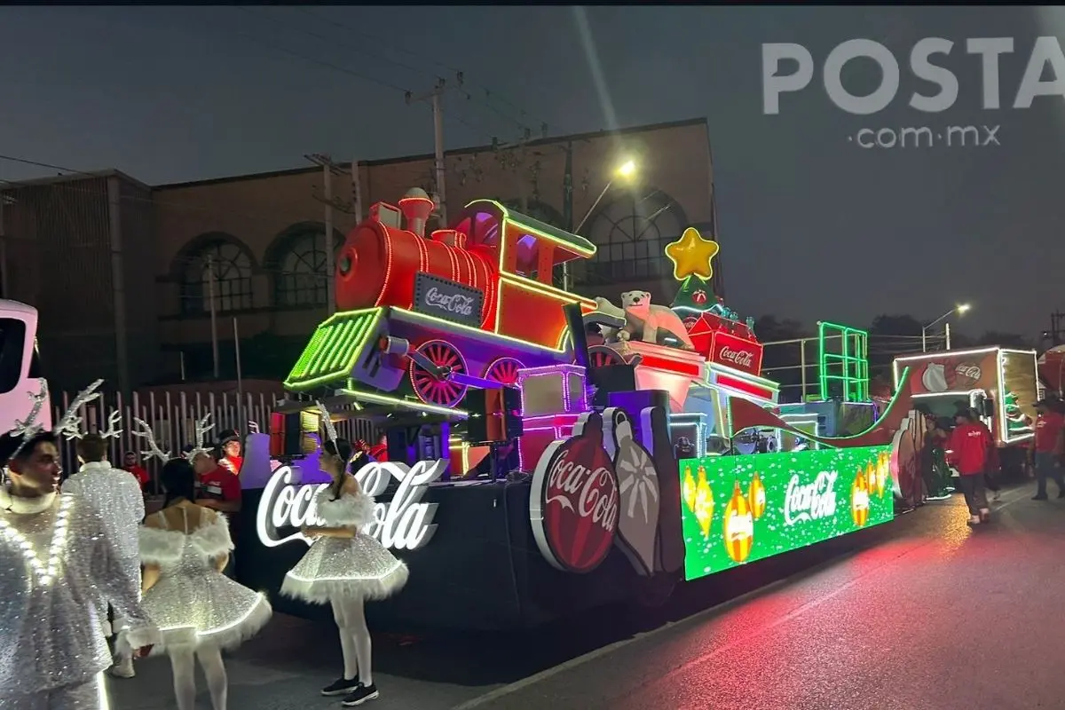 La Caravana Navideña Coca-Cola 2025 se prepara para traer toda su magia y alegría a los regios el próximo viernes 5 de diciembre-Foto: POSTA / Jorge López
