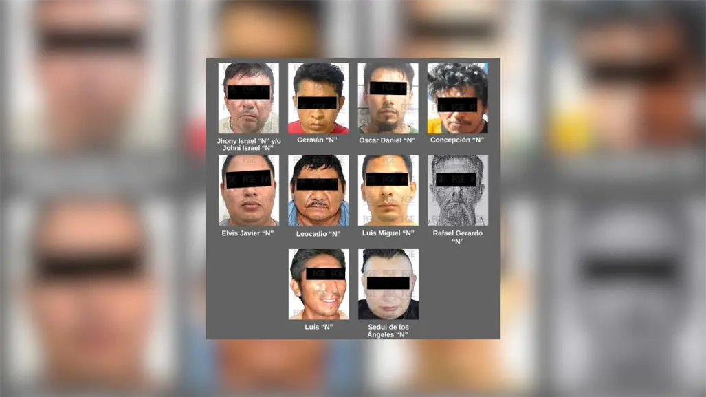 La FGE de Quintana Roo detiene a 10 sujetos por el delito de violencia familiar