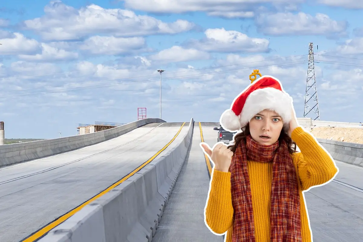 El clima invernal afecta los cruces fronterizos desde Monterrey. Foto: Gobierno de Nuevo Léon / CANVA