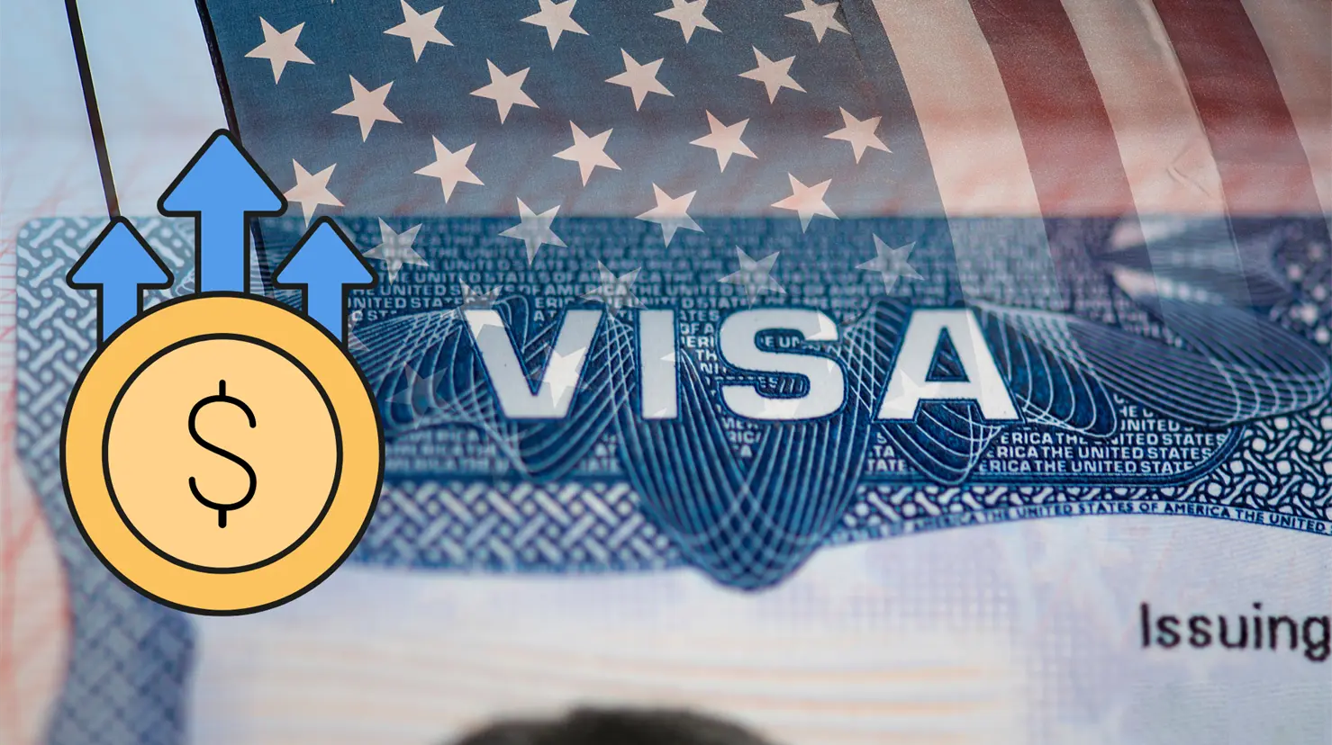 Estados Unidos eleva tarifa de visa H-1B a 100 mil dólares para nuevas solicitudes. Foto: Canva