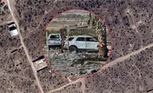 Así se veía el lugar de la explosión de Contreras, Durango, antes del 2 de diciembre