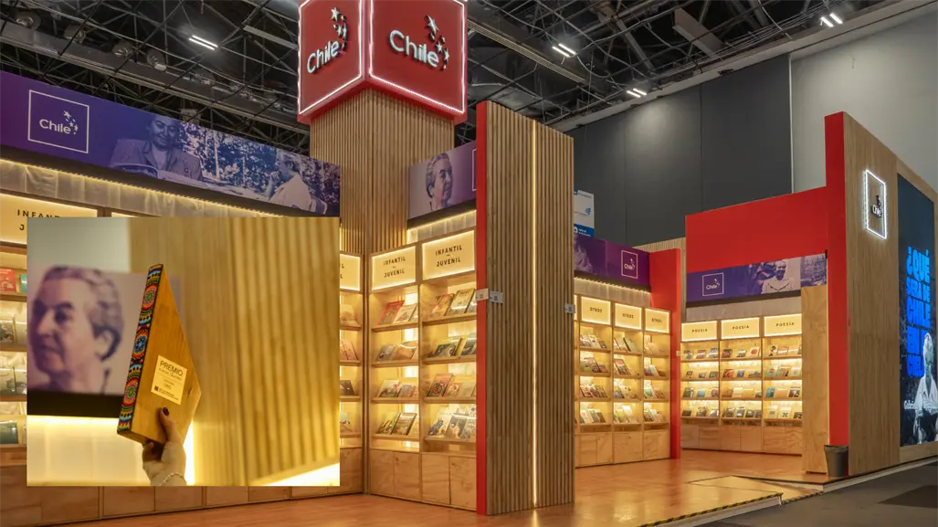 FIL Guadalajara 2025: Chile se lleva el premio al mejor stand de la feria