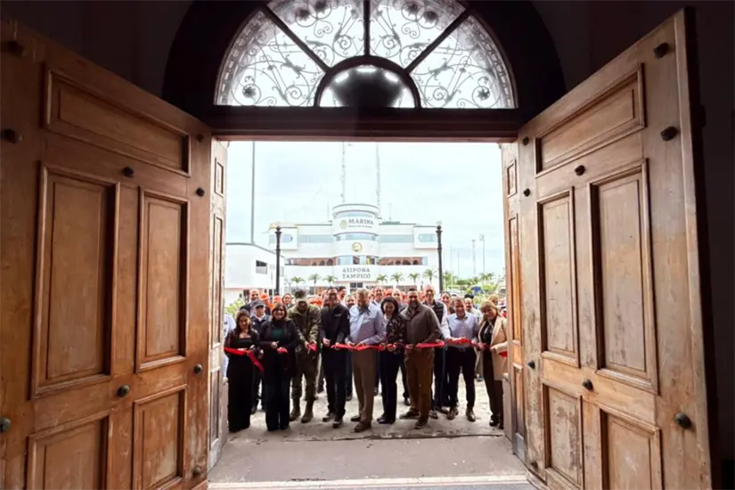 La exaduana de Tampico, Tamaulipas, uno de los inmuebles históricos más representativos del desarrollo económico y portuario del estado. Foto: Axel Hassel