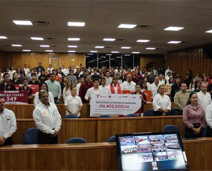 ITABEC invirtió 200 millones de pesos en becas durante 2025 y beneficia a 16 mil estudiantes con Futuro Tamaulipas