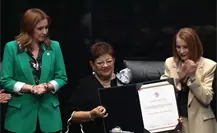 Ernestina Godoy toma protesta como nueva titular de la FGR en el Senado | VIDEO