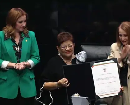 Ernestina Godoy toma protesta como nueva titular de la FGR en el Senado | VIDEO