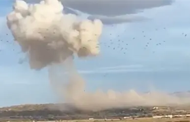 VIDEO | Explota polvorín cerca del poblado Contreras, Durango