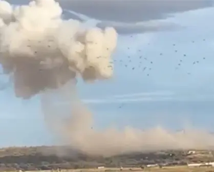 VIDEO | Explota polvorín cerca del poblado Contreras, Durango